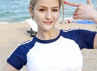 Feilin嗲囡囡 – 原图曝光！史雯Swan的美脚，让你这夏天不再寂寞