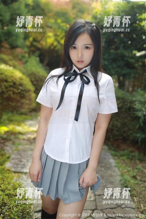 MFStar模范学院 - 全套写真就要这样拍！浴室里的欧阳美萱，简直太放松了。