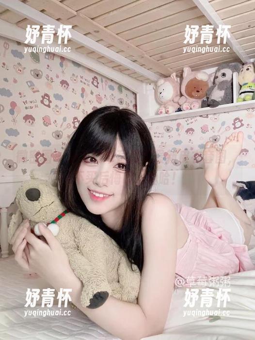 微密圈 - 十万口草莓粥粥最新皮衣套图，不买后悔哦，哈哈！
