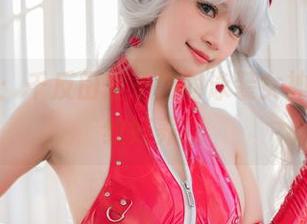 写真狂欢：千反田鹿子如同泳装女神，罩纱豹纹好养眼