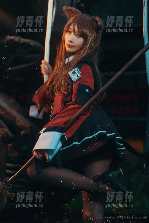 如月灰 如月灰版的玛修训练服,真心觉得她快要把可爱与萌力结合成新技能了,照片都是甜食!